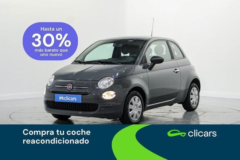 Gris Usado 2022 Fiat 500 Utilitario | 10.290 € (Precio justo) - Imagen 1/4