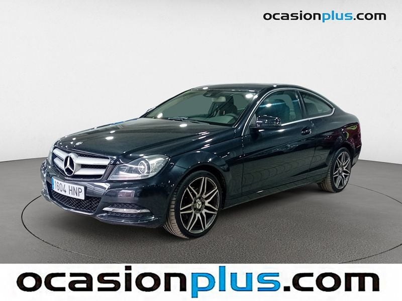 Negro Usado 2013 Mercedes C220 Coupe | 13.450 € (Buen precio) - Imagen 1/4