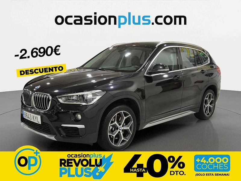 Usado BMW X1 192 CV (141 kW) 2019 Negro SUV