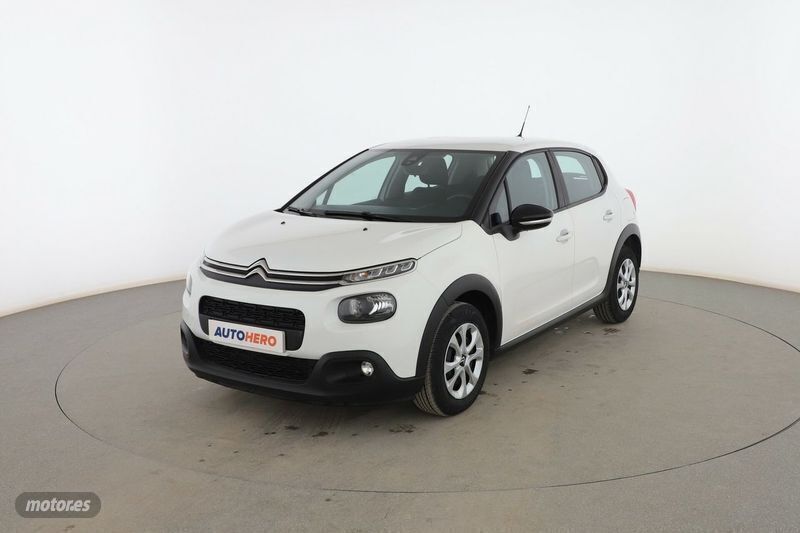 Blanco Usado 2019 Citroën C3 Feel Utilitario | 9899 € (Precio justo) - Imagen 1/3