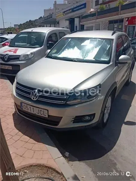 Usado VW Tiguan 110 CV (80 kW) 2015 Gris / plata SUV