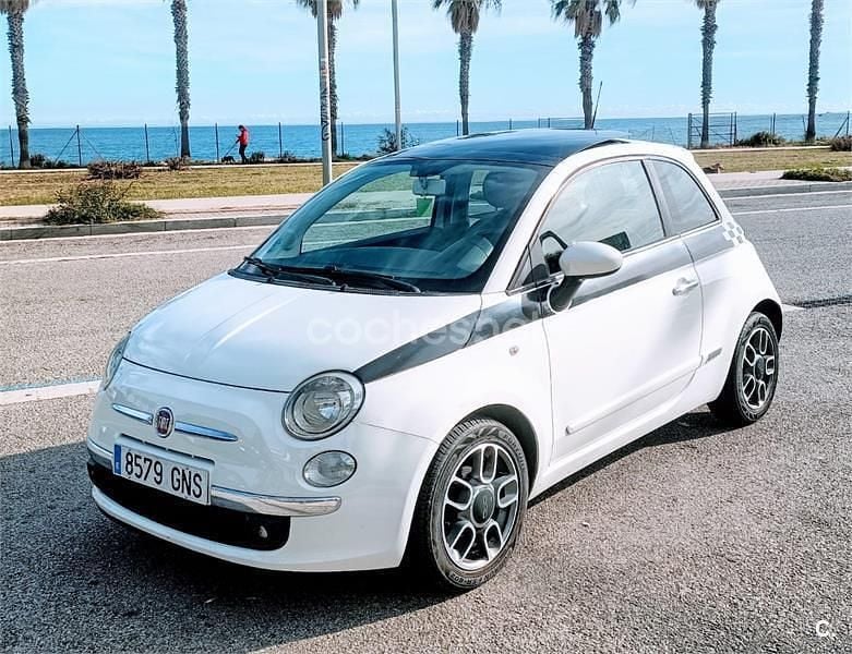 Blanco Usado 2009 Fiat 500 Lounge Berlina | 5250 € (Precio justo) - Imagen 1/4