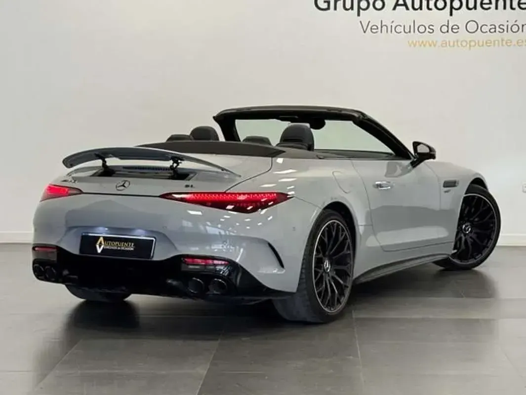 Usado Mercedes SL63 AMG AMG 381 CV (280 kW) 2022 Gris Descapotable