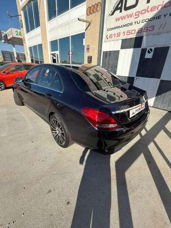 Usado Mercedes C200 150 CV (110 kW) 2018 Azul Berlina