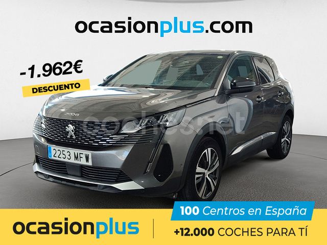 Gris / plata Usado 2023 Peugeot 3008 Allure SUV | 20.590 € (Un poco caro) - Imagen 1/4