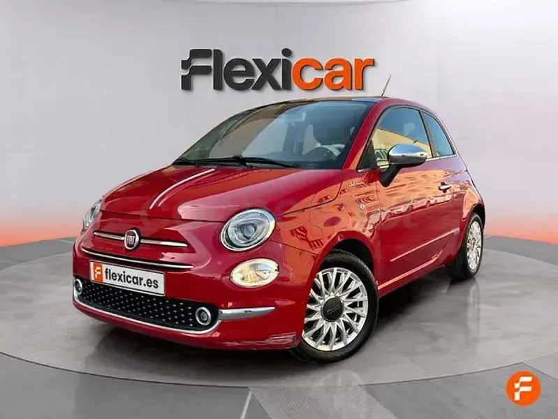 Usado Fiat 500C Dolcevita 70 CV (51 kW) 2021 Rojo Descapotable