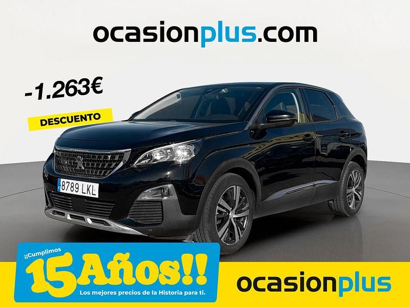Negro Usado 2020 Peugeot 3008 Allure Recogida | 13.900 € (Buen precio) - Imagen 1/4