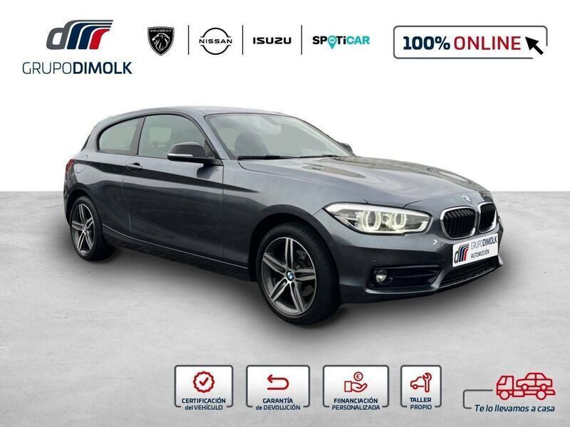 Usado BMW 116 Sport Line 116 CV (85 kW) 2019 Gris Utilitario