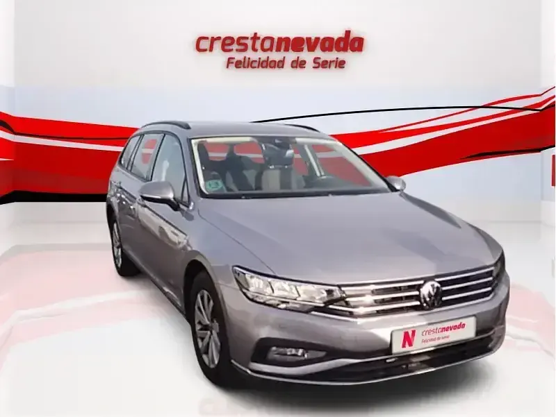 Usado VW Passat Business 120 CV (88 kW) 2020 Gris Familiar
