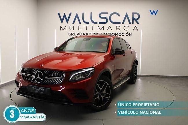 Rojo Usado 2019 Mercedes GLC43 AMG AMG Coupe | 42.650 € (Precio justo) - Imagen 1/4