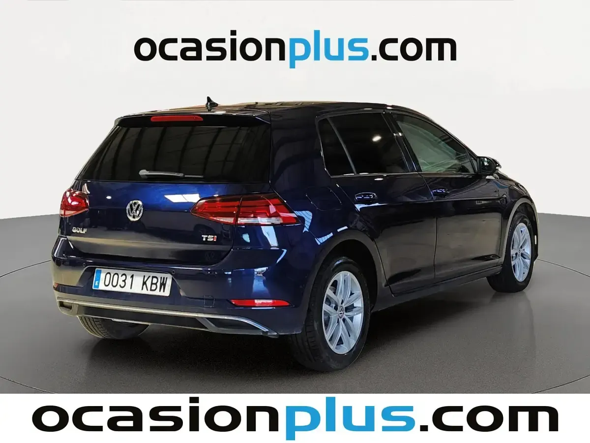 Usado VW Golf VII Advance 125 CV (91 kW) 2017 Azul Utilitario