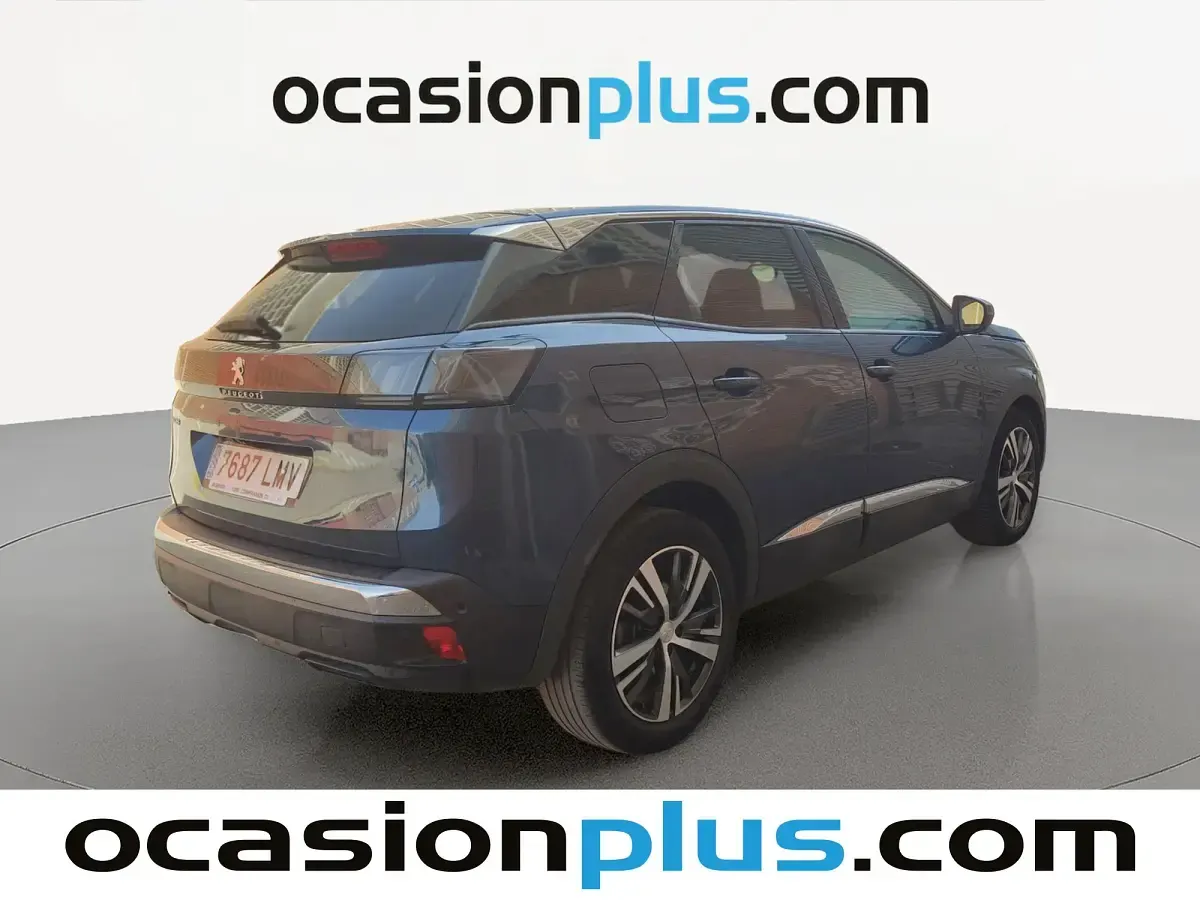 Usado Peugeot 3008 Allure 131 CV (96 kW) 2021 Azul SUV