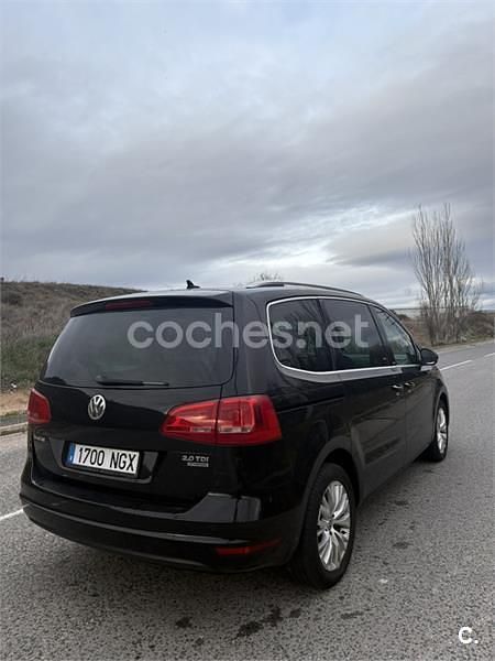 Usado VW Sharan Advance 140 CV (102 kW) 2012 Negro Monovolumen