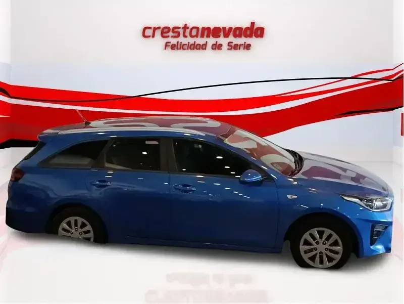 Usado Kia Ceed 120 CV (88 kW) 2020 Azul Utilitario