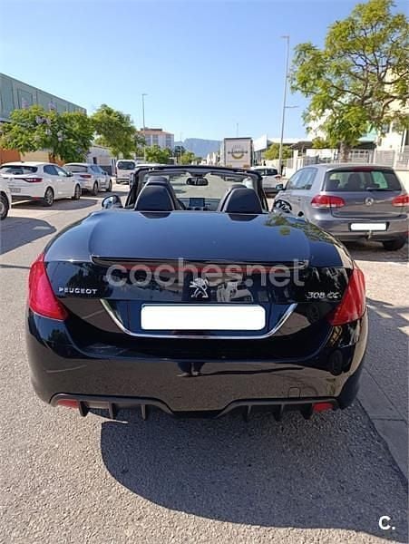 Usado Peugeot 308 CC Active 120 CV (88 kW) 2014 Negro Descapotable