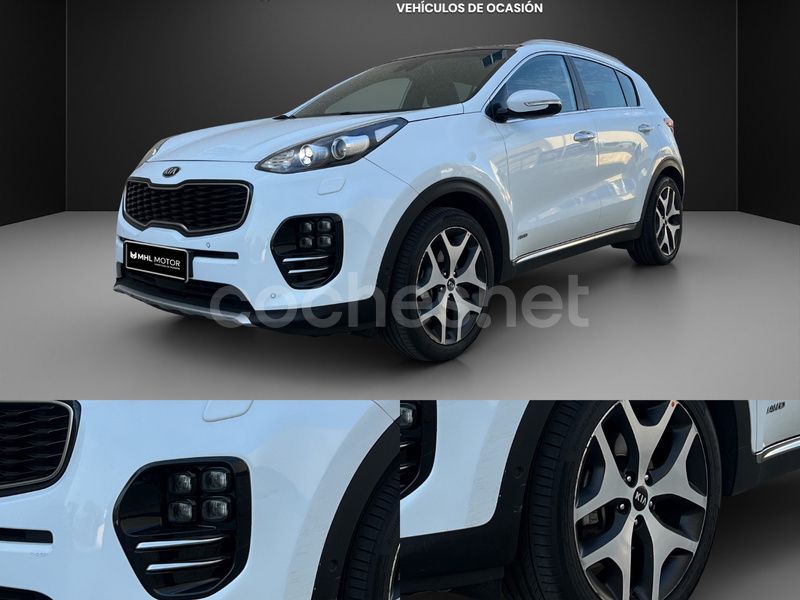 Blanco Usado 2017 Kia Sportage GT-Line SUV | 17.980 € (Caro) - Imagen 1/4