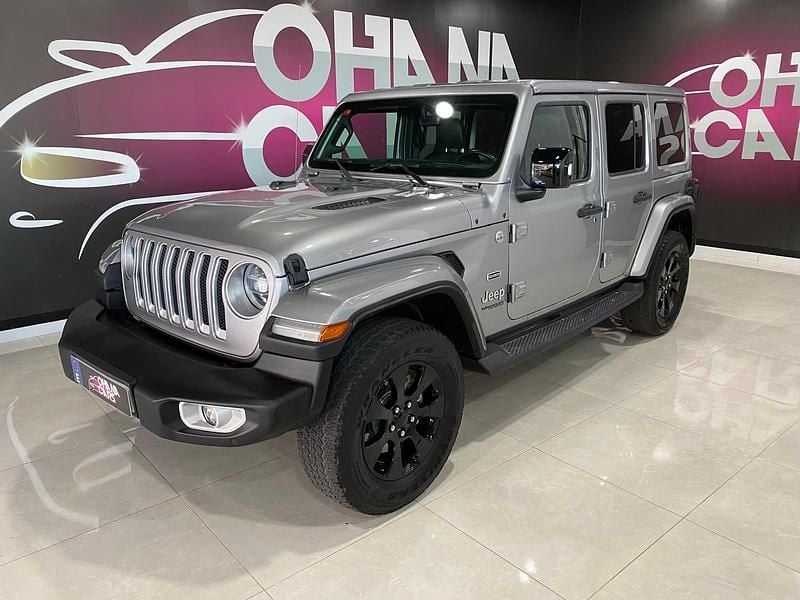 Usado Jeep Wrangler Sahara 200 CV (147 kW) 2019 Gris SUV