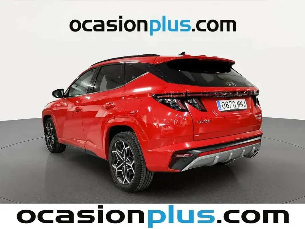 Usado Hyundai Tucson N Line 150 CV (110 kW) 2024 Rojo SUV