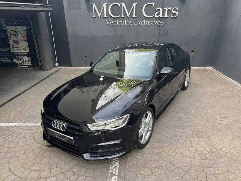 Brugt Audi A6 S-Line 190 HK (139 kW) 2017 Sort Sedan