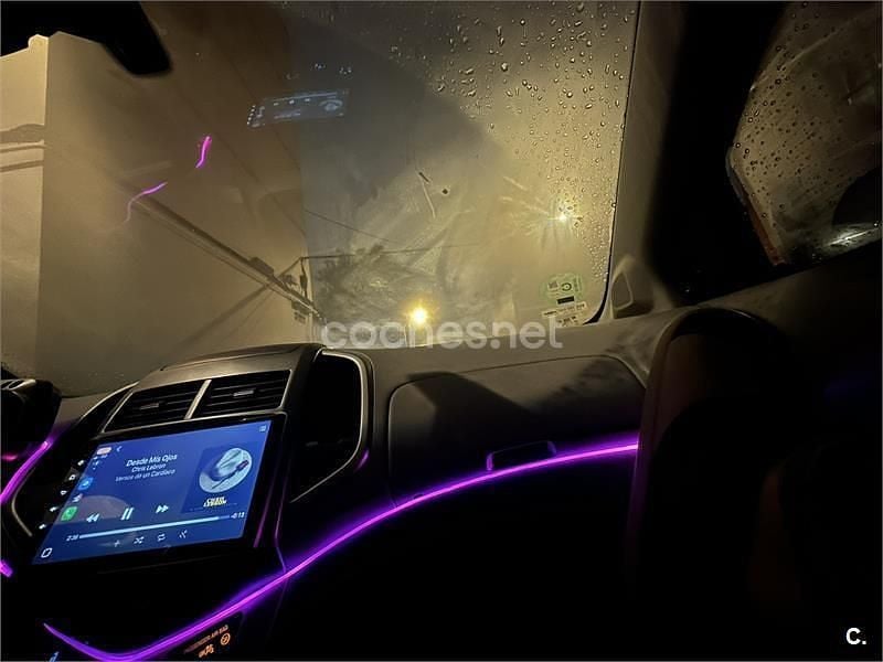 Usado Chevrolet Aveo LT 100 CV (73 kW) 2015 Blanco Berlina