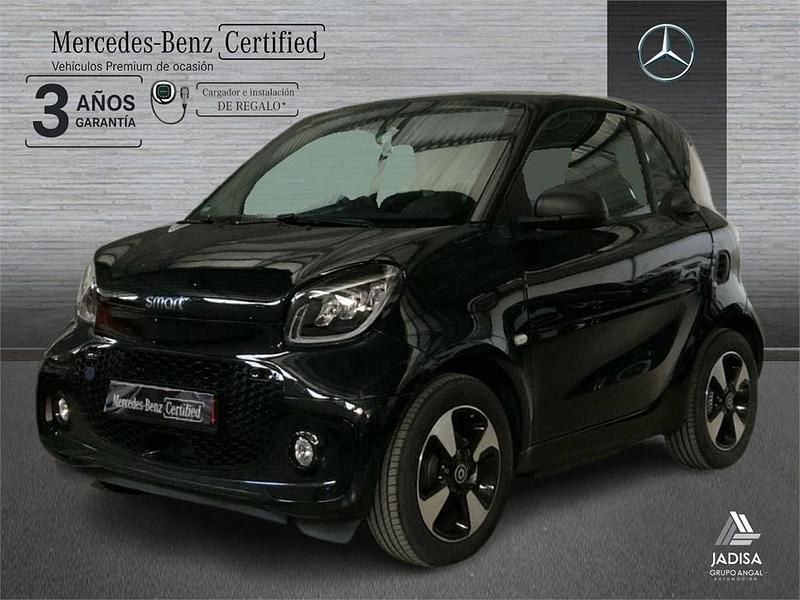 Negro Usado 2023 Smart ForTwo Electric Drive Coupe | 17.490 € (Precio justo) - Imagen 1/4