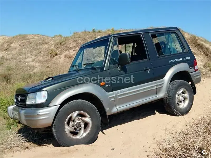 Usado Galloper Exceed 105 CV (77 kW) 1998 Azul SUV