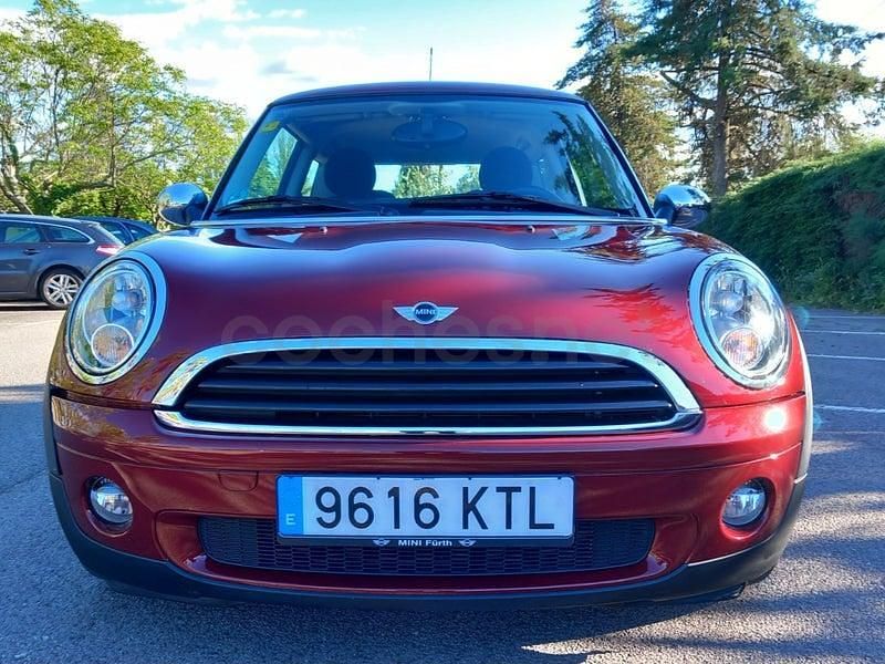 Usado Mini ONE 95 CV (69 kW) 2010 Granate Utilitario