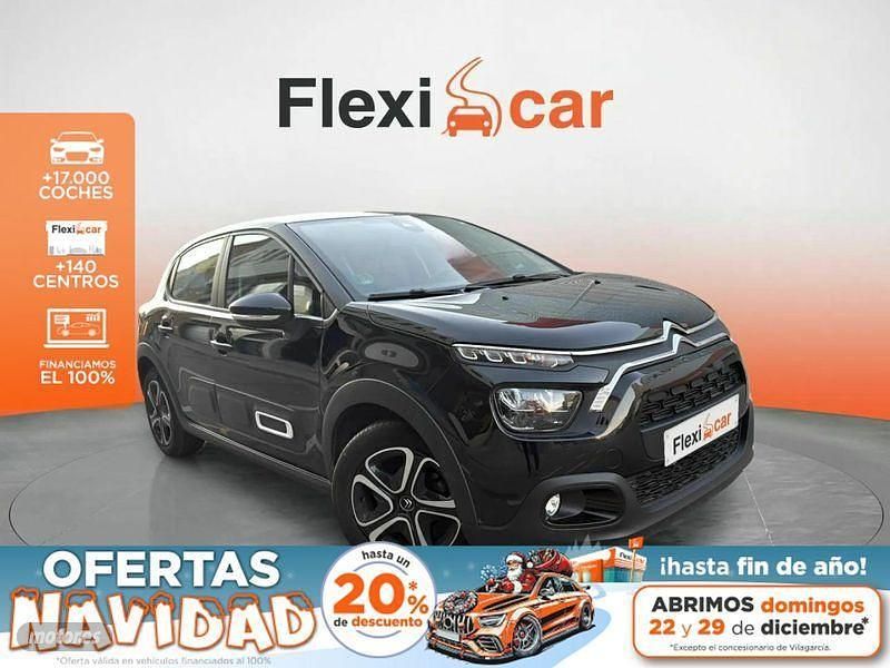 Usado Citroën C3 102 CV (75 kW) 2024 Negro Berlina