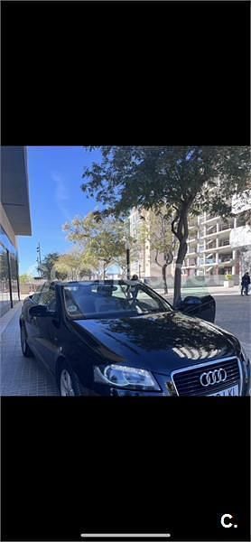 Negro Usado 2011 Audi A3 Cabriolet Ambition Descapotable | 8500 € (Caro) - Imagen 1/3