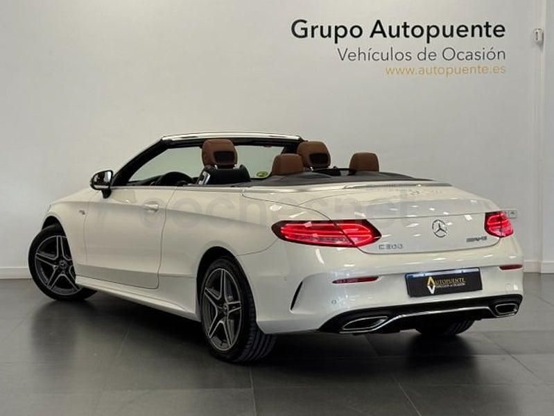 Usado Mercedes C300 258 CV (189 kW) 2019 Blanco Descapotable