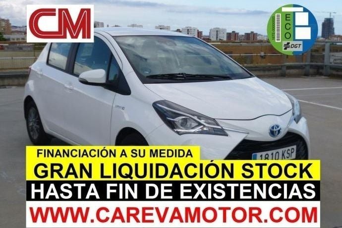 Blanco Usado 2019 Toyota Yaris Hybrid Active Berlina | 11.990 € (Buen precio) - Imagen 1/4