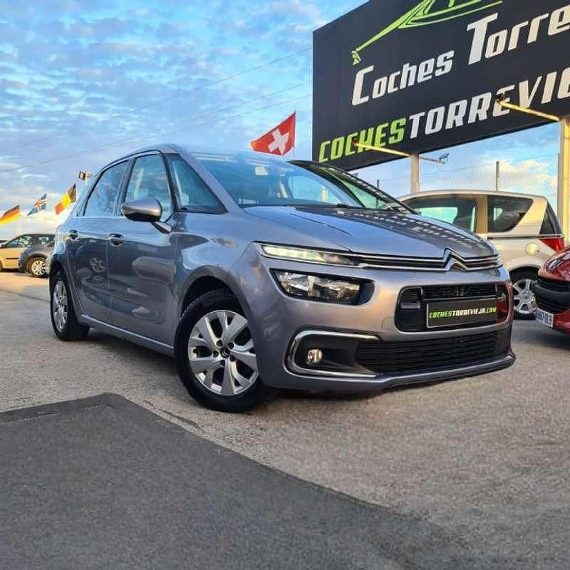 Usado Citroën C4 Picasso Live 120 CV (88 kW) 2018 Gris Monovolumen