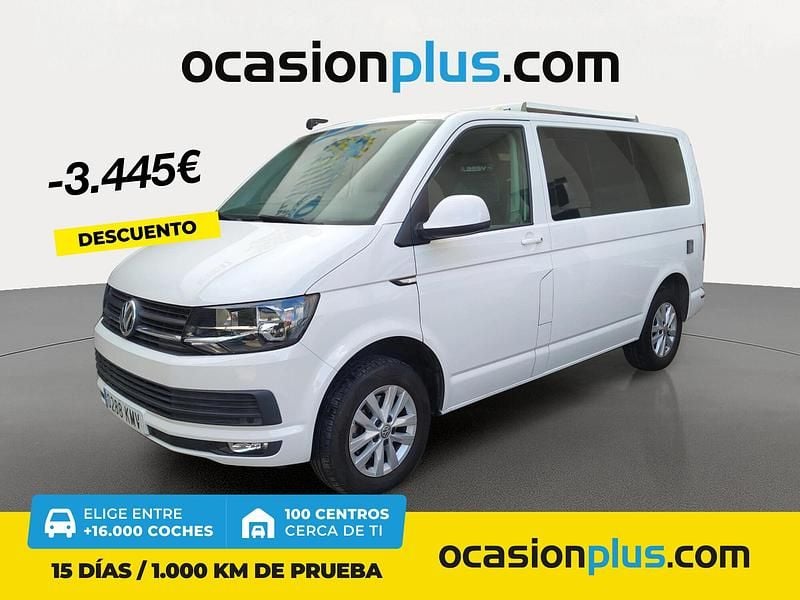 Blanco Usado 2018 VW Caravelle Trendline Monovolumen | 37.900 € (Caro) - Imagen 1/4