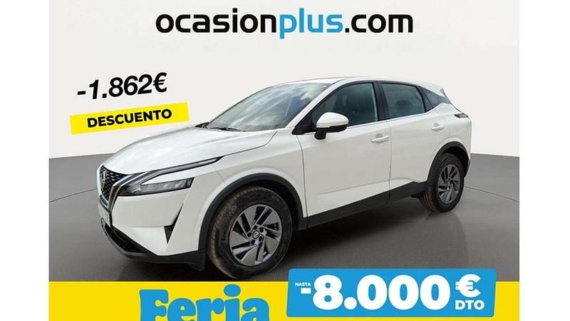 Blanco Usado 2021 Nissan Qashqai Acenta SUV | 18.537 € (Buen precio) - Imagen 1/4