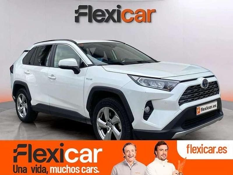 Blanco Usado 2021 Toyota RAV4 Hybrid Advance SUV | 23.990 € - Imagen 1/4
