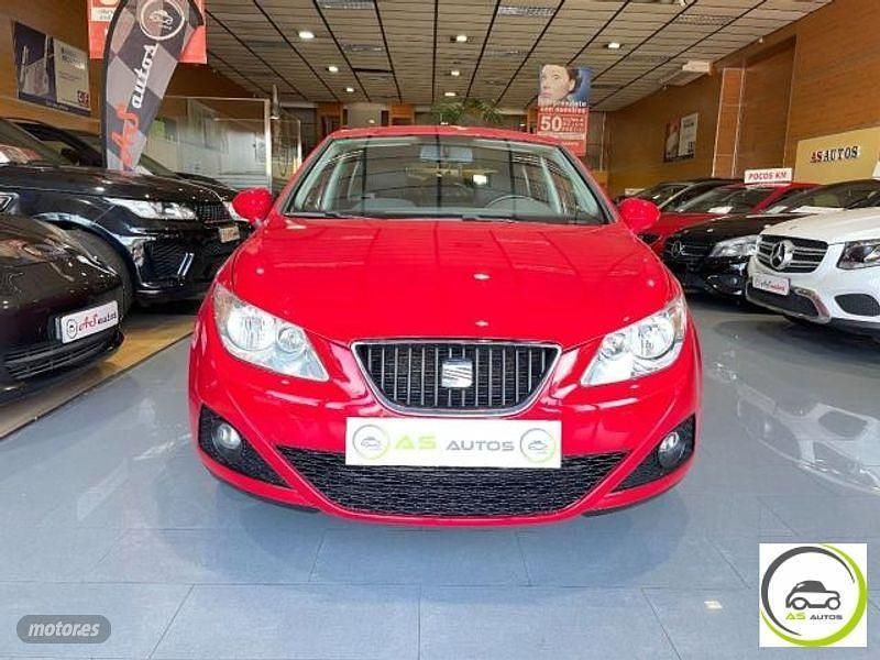 Usado Seat Ibiza Style 105 CV (77 kW) 2009 Rojo Berlina