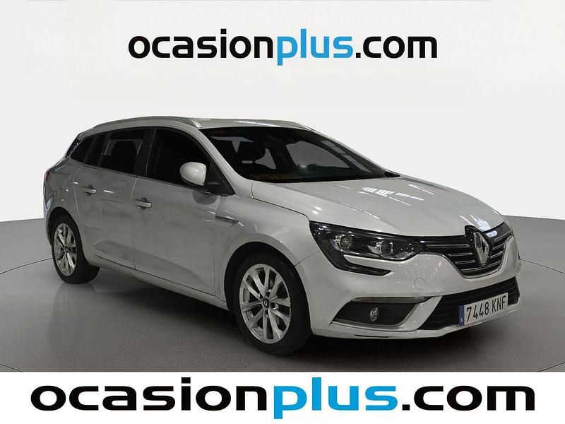 Usado Renault Mégane Zen 130 CV (95 kW) 2018 Gris Familiar