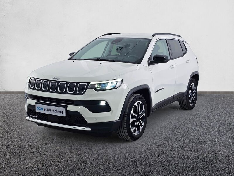 Blanco Usado 2022 Jeep Compass Limited SUV | 21.890 € (Un poco caro) - Imagen 1/4