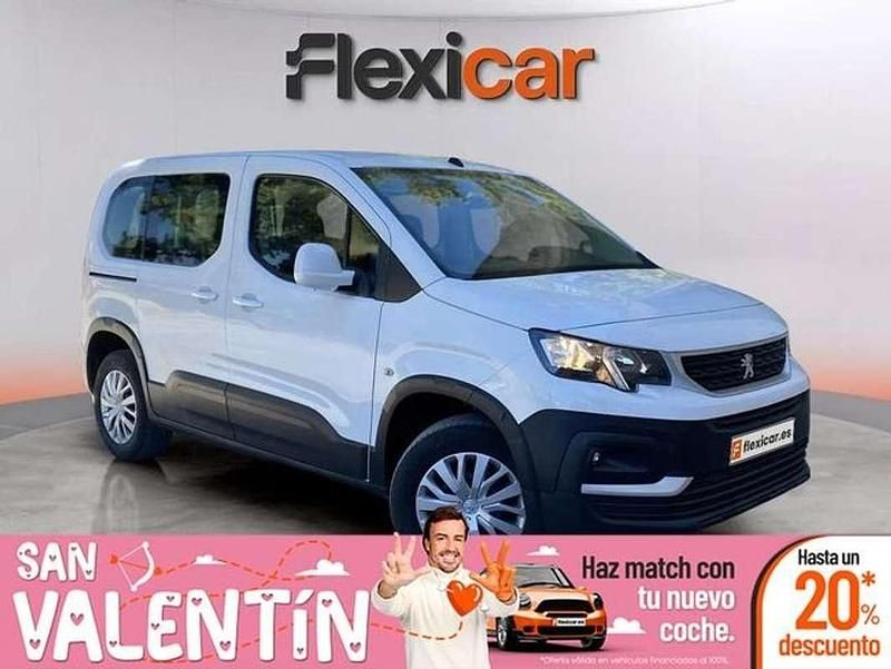 Blanco Usado 2021 Peugeot Rifter Active Monovolumen | 13.990 € (Buen precio) - Imagen 1/4