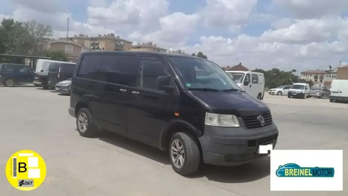 Usado VW T5 86 CV (63 kW) 2006 Negro Van