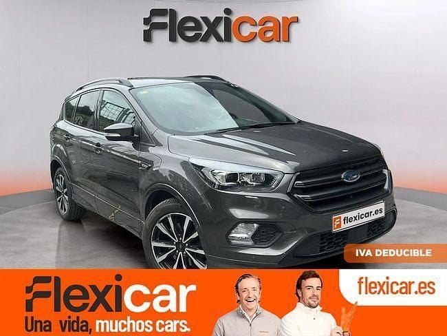 Gris Usado 2018 Ford Kuga Trend SUV | 16.790 € (Precio justo) - Imagen 1/4