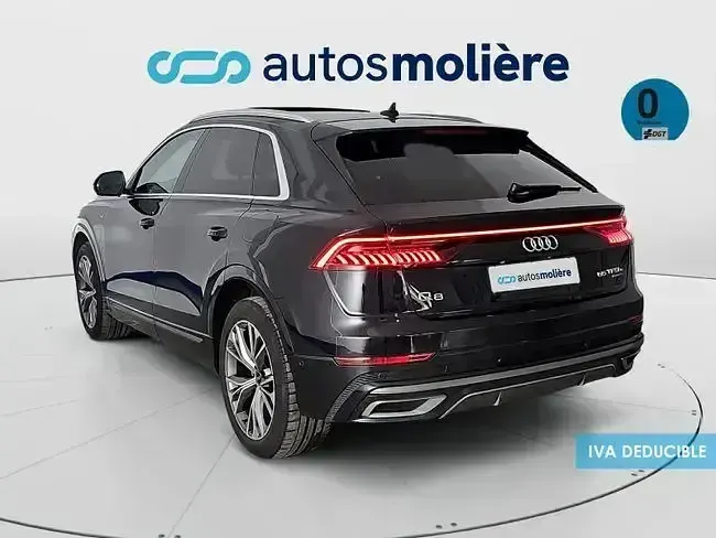 Usado Audi Q8 S-line plus 381 CV (280 kW) 2021 Negro SUV