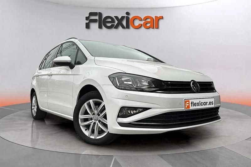 Blanco Usado 2018 VW Golf Sportsvan Advance Monovolumen | 13.990 € (Super precio) - Imagen 1/4