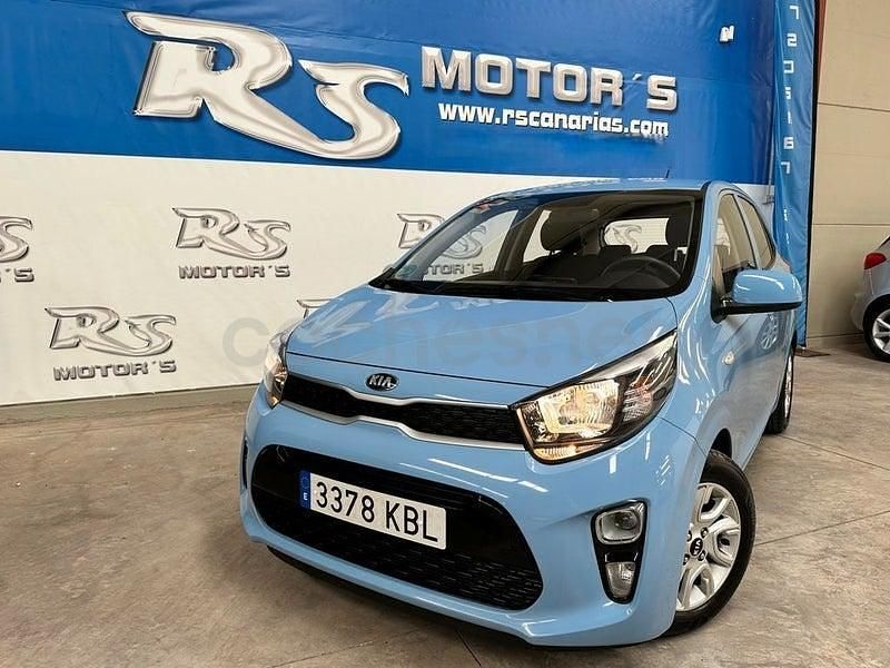 Usado Kia Picanto 86 CV (63 kW) 2017 Azul Utilitario