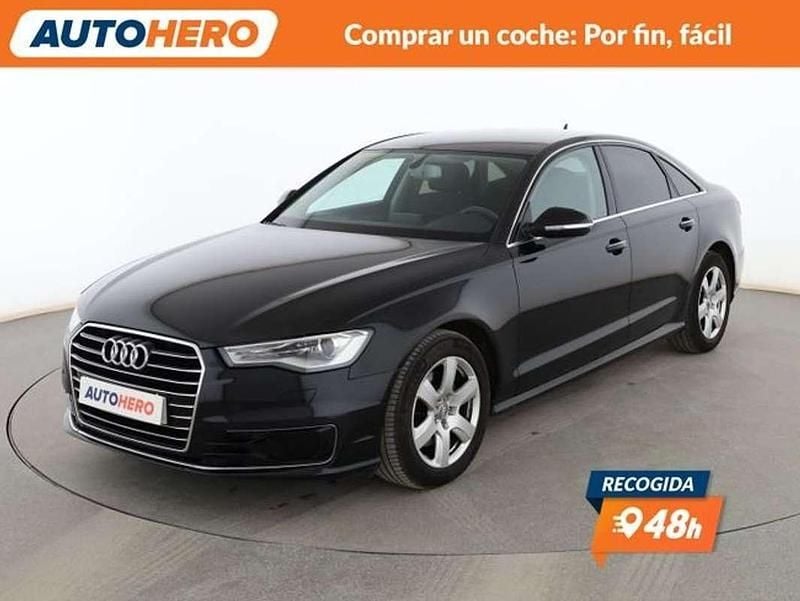 Usado Audi A6 190 CV (139 kW) 2015 Negro Berlina