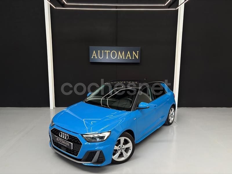 Azul Usado 2019 Audi A1 Sportback S-Line Utilitario | 17.900 € (Precio justo) - Imagen 1/4