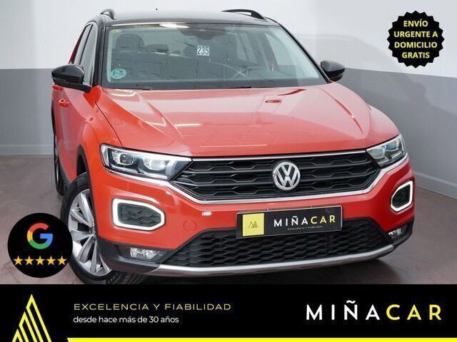 Rojo Usado 2018 VW T-Roc Advance SUV | 19.990 € (Un poco caro) - Imagen 1/4