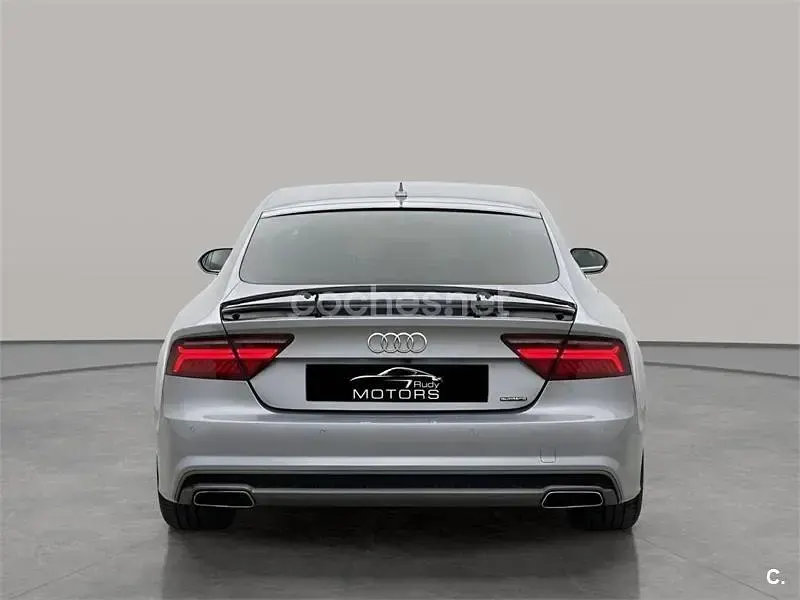 Usado Audi A7 Sportback S-Line 218 CV (160 kW) 2016 Gris / plata Utilitario