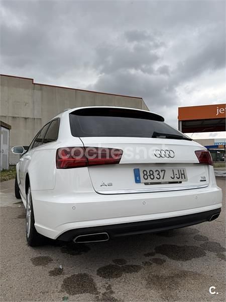 Käytetty Audi A6 Advanced 218 HP (160 kW) 2015 Valkoinen Farmari