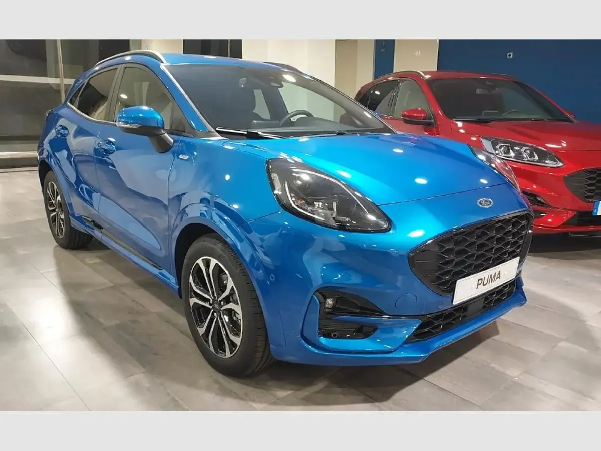 Usado Ford Puma ST-Line 125 CV (91 kW) 2023 Azul desert island (metalizado) SUV